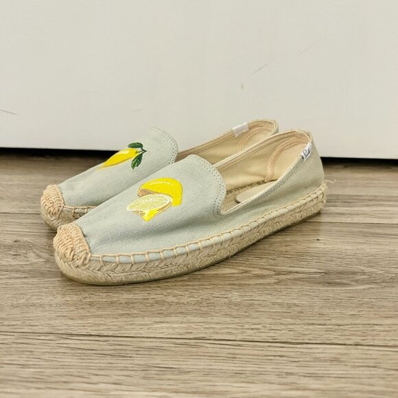 Sea Star Beachwear Bayside Beach Club Espadrille Lemon Sky Size 6 BRAND NEW - Picture 5 of 10